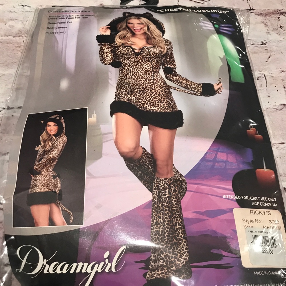 Adult Dreamgirl Cheetah-luscious Halloween costume